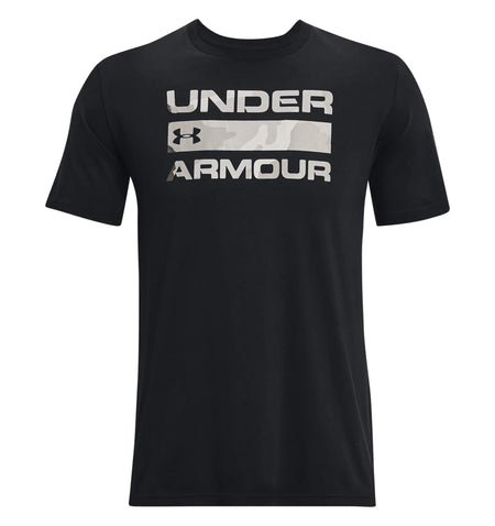 Black - Stacked Logo Fill T-Shirt