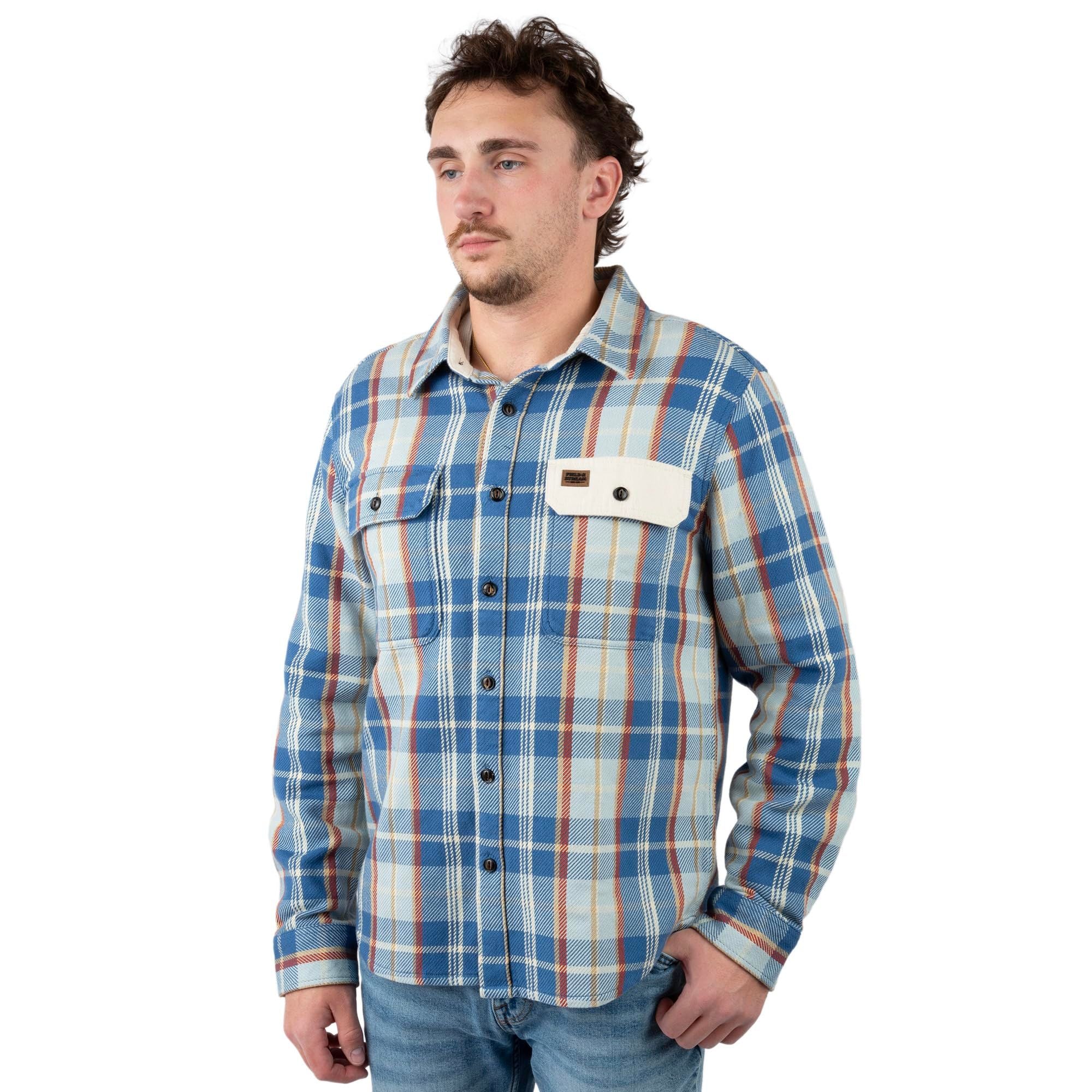 Stratus Plaid - Men's Hardwood Heavyweight Flannel Shirt