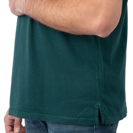 Pine - Men's Flush Out Short Sleeve Pocket Tee - Bottom