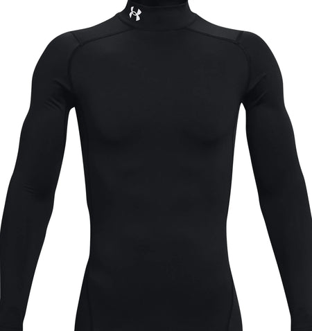Black - ColdGear Compression Mock