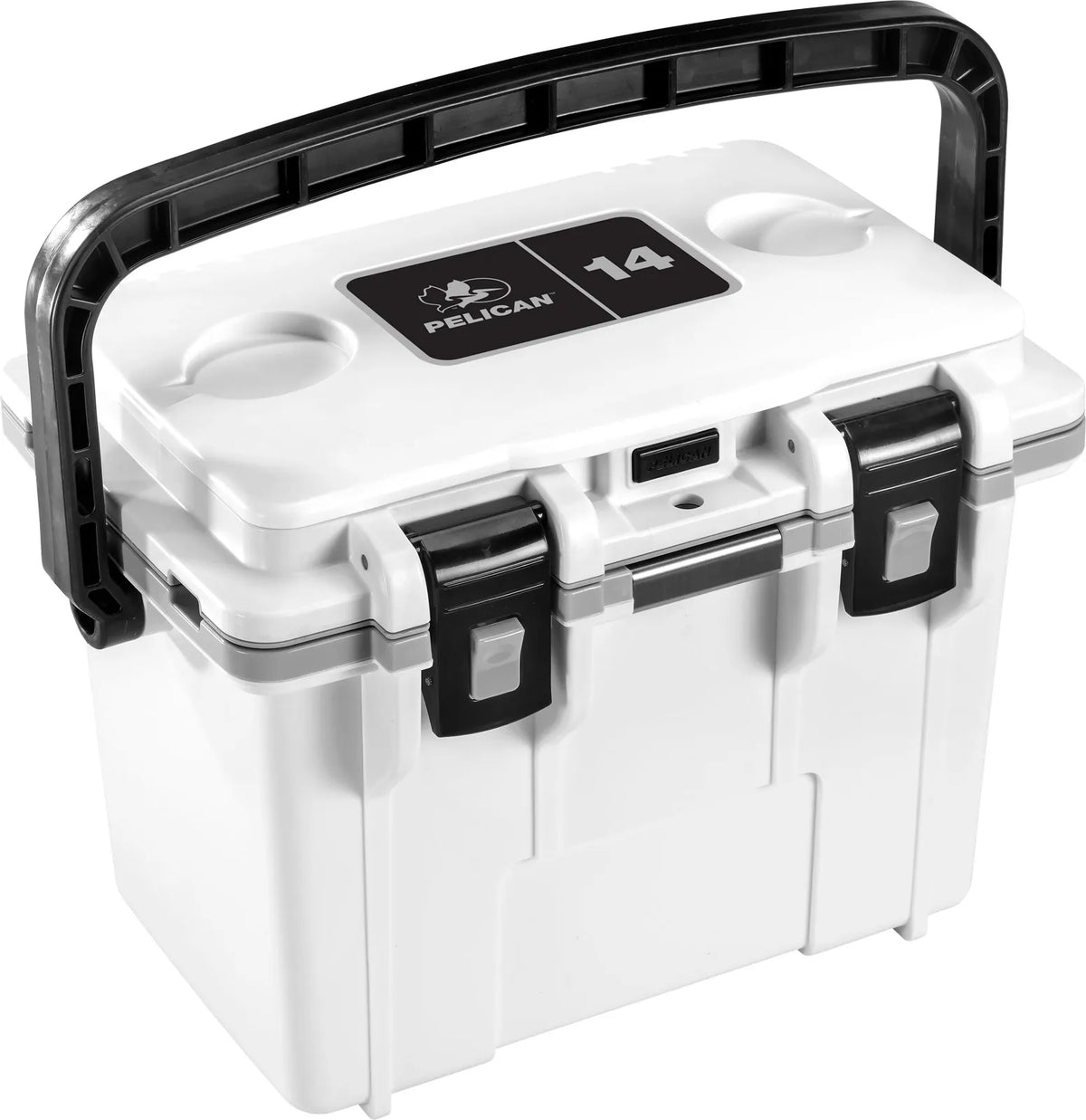 14 Quart Personal Cooler - White/Gray