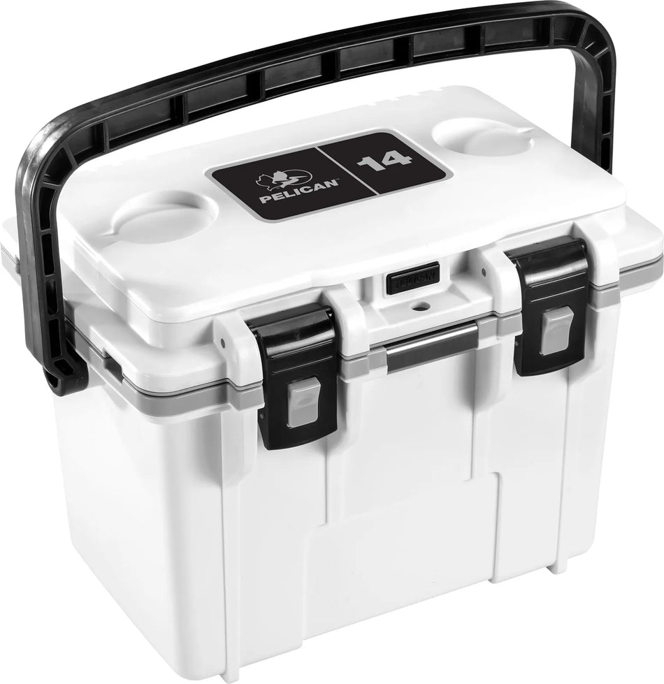 14 Quart Personal Cooler - White/Gray