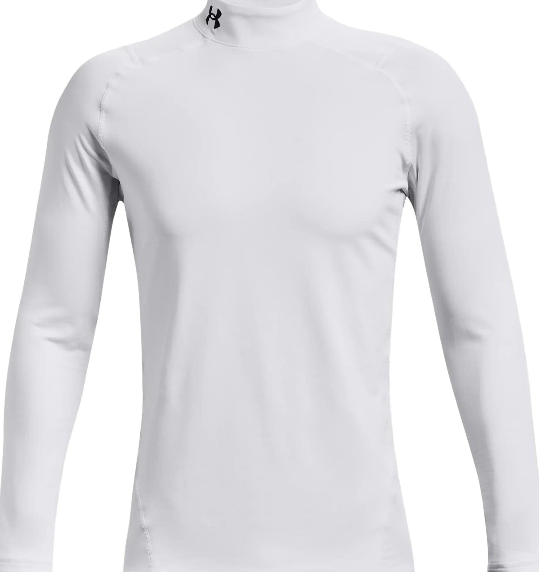 White - ColdGear Fitted Mock