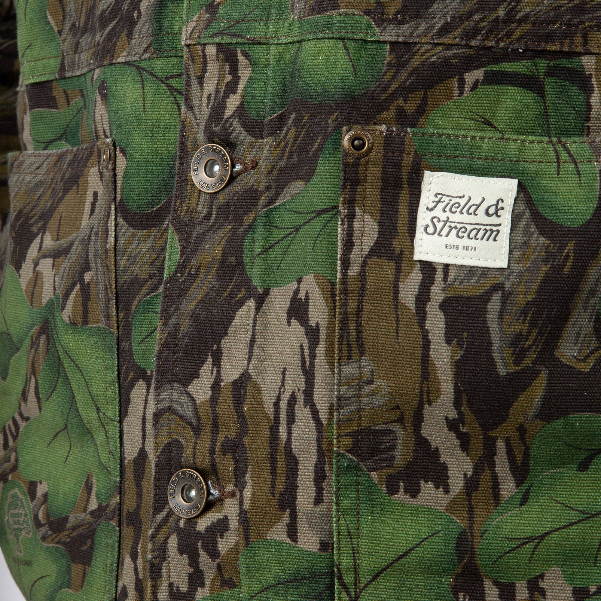 Mossy Oak - Men's Brushbuster Utility Jacket - Close