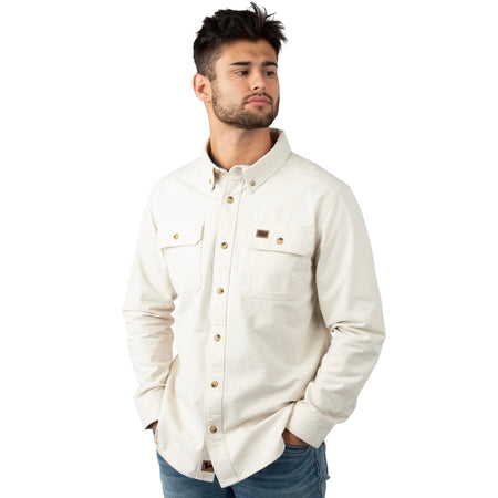 Oatmeal - Men's Cattail Chamois Shirt