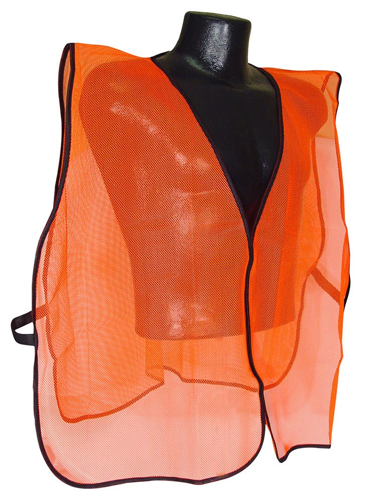 SVO Safety Vest  - OSFA - Orange Polyester Mesh