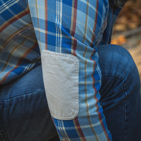 Stratus Plaid - Men's Hardwood Heavyweight Flannel Shirt - Lifestyle4