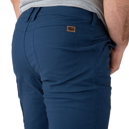 True Navy - Men's Full Strut Canvas Stretch Pant - Right