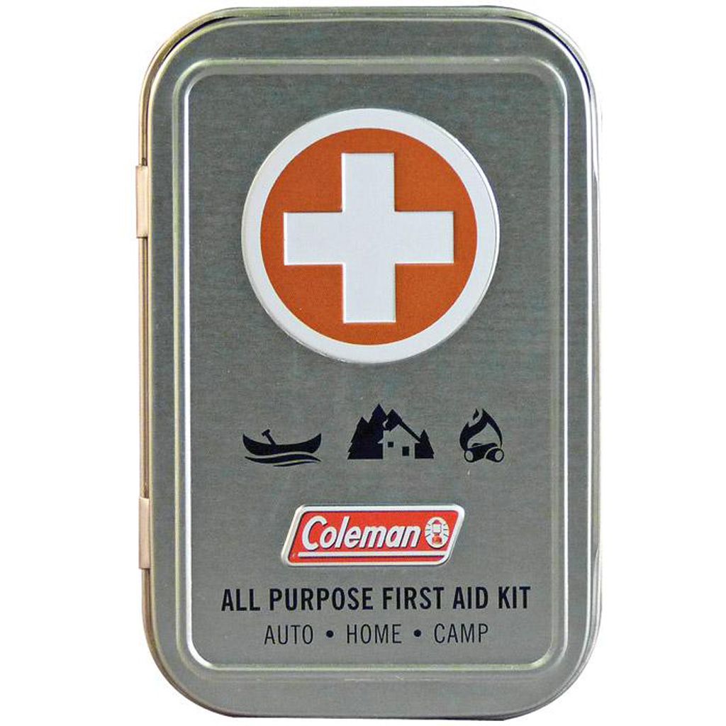 Coleman All Purpose 27 Piece First Aid Tin