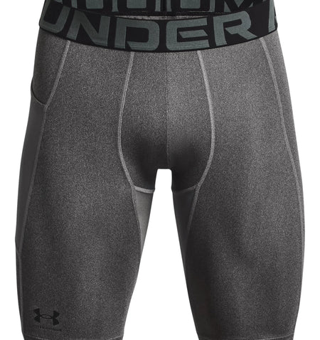 Gray - HeatGear Pocket Long Shorts