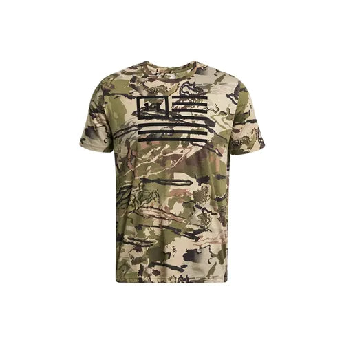 UA Barren Camo - Men's UA Freedom Flag Camo T-Shirt