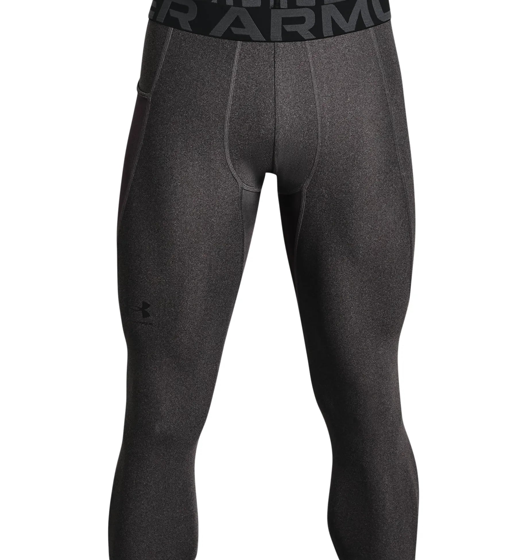 Gray - HeatGear Armour 3/4 Leggings