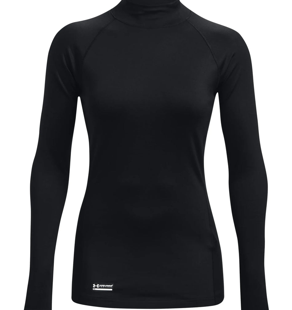 UA Women's Tactical ColdGear Infrared Base Mock