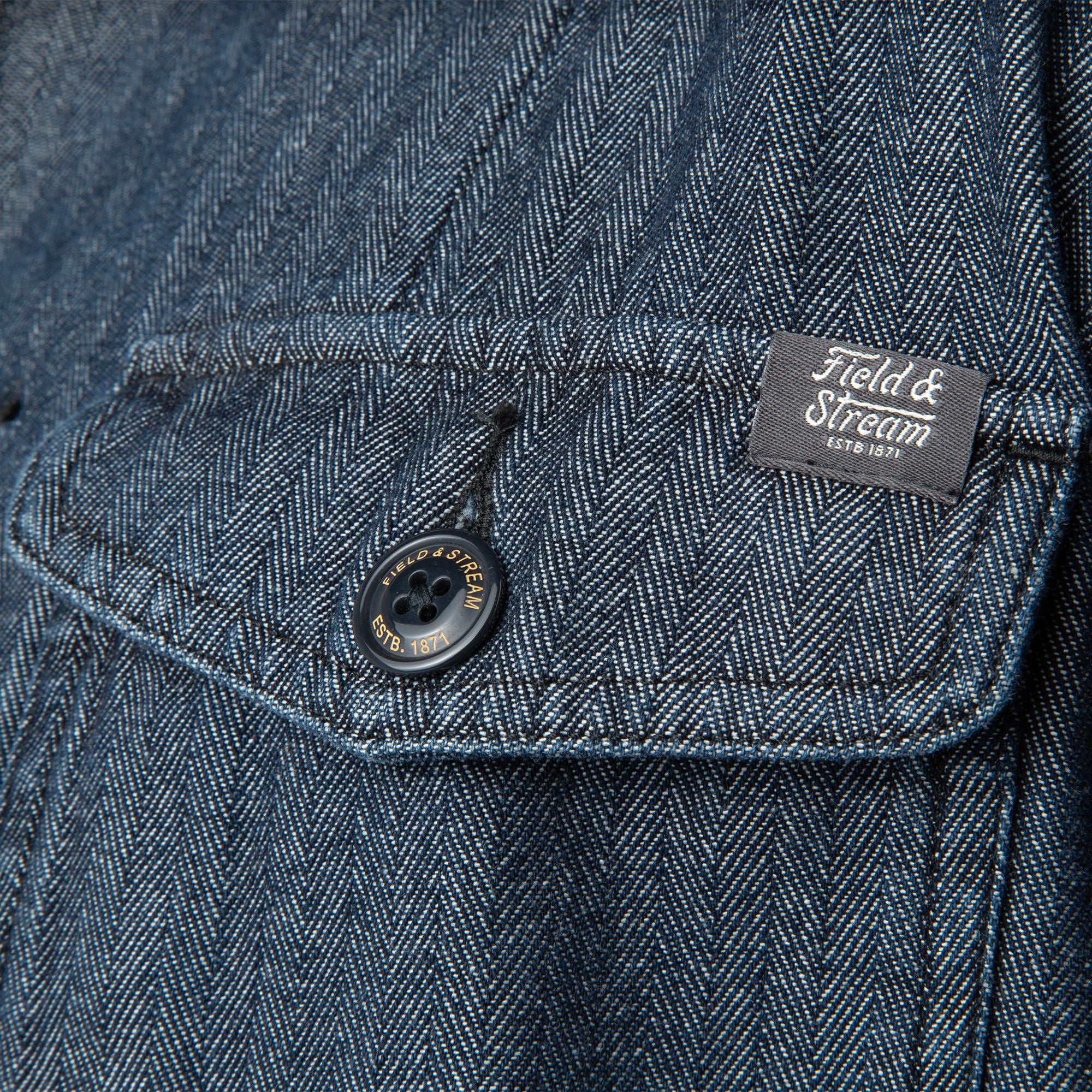 Denim - Men's Epoch Lightweight Twill Shirt Jacket - Pocket 2