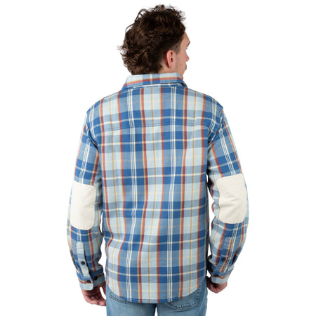 Stratus Plaid - Men's Hardwood Heavyweight Flannel Shirt - Back