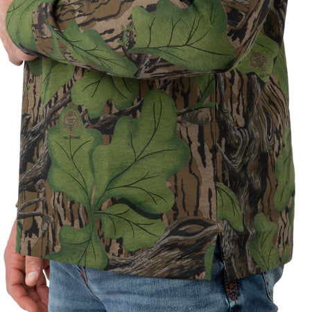 Mossy Oak - Men's Flush Out Long Sleeve Pocket Tee - Bottom