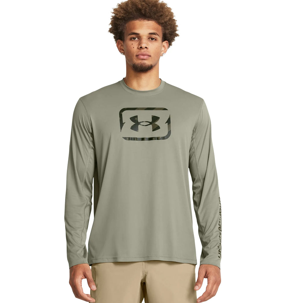 Green - Men's UA Fish Pro Freedom Long Sleeve T-Shirt