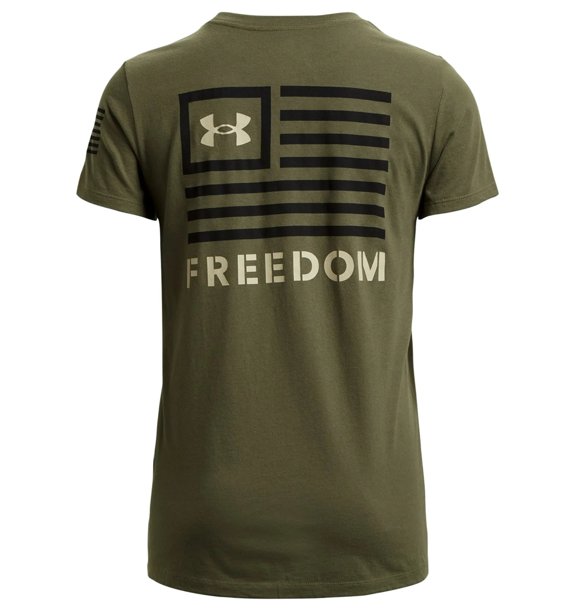 Green - Women's UA Freedom Banner T-Shirt