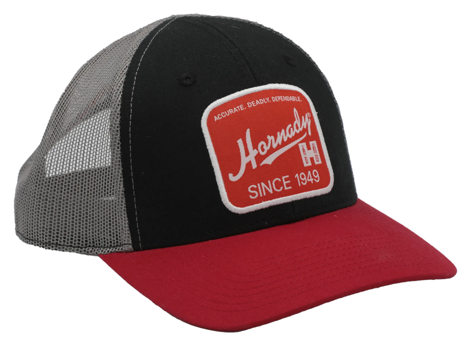 Hornady Retro Red/Black Mesh Cap