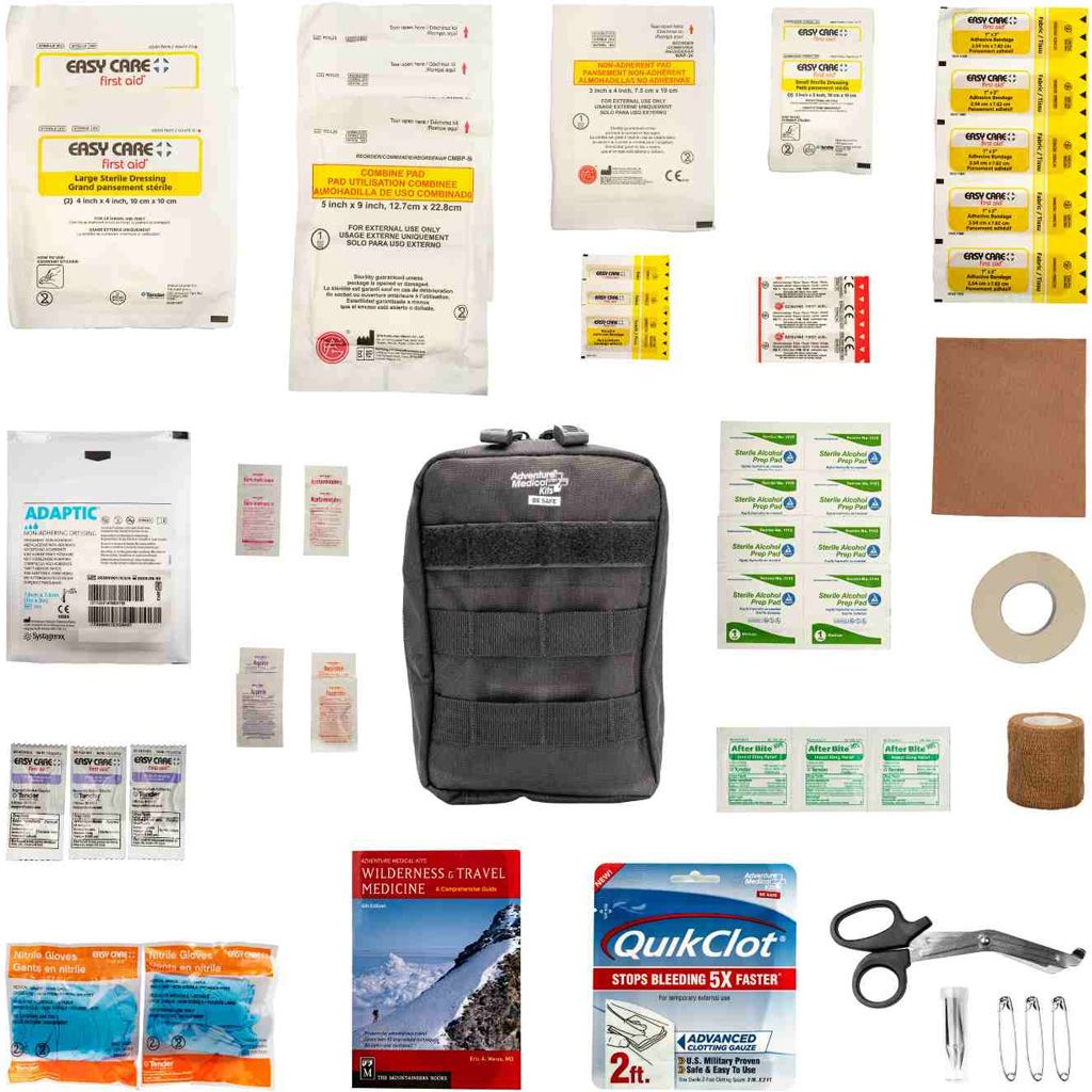 Adventure Molle Bag Trauma Kit 1.0 - Black - Kit