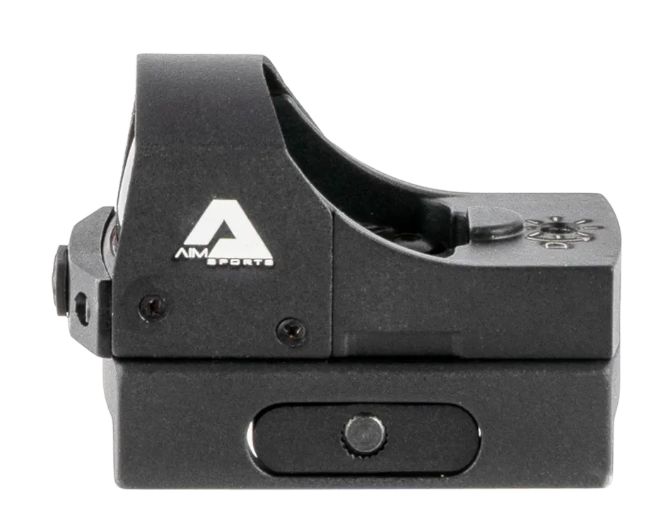 Aim Sports Micro Reflex Sight Matte Black 1x24mm 3.5 MOA Red Dot