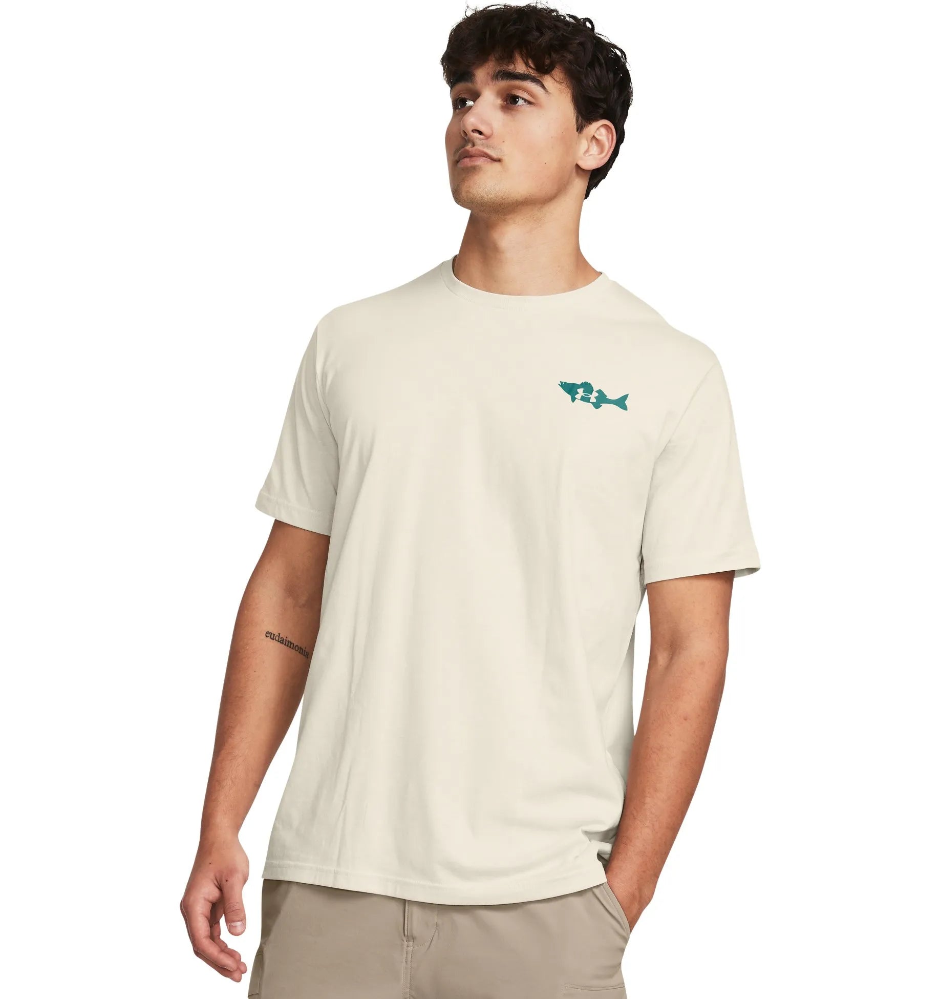 Summit White - Men's UA Walleye Short Sleeve T-Shirt