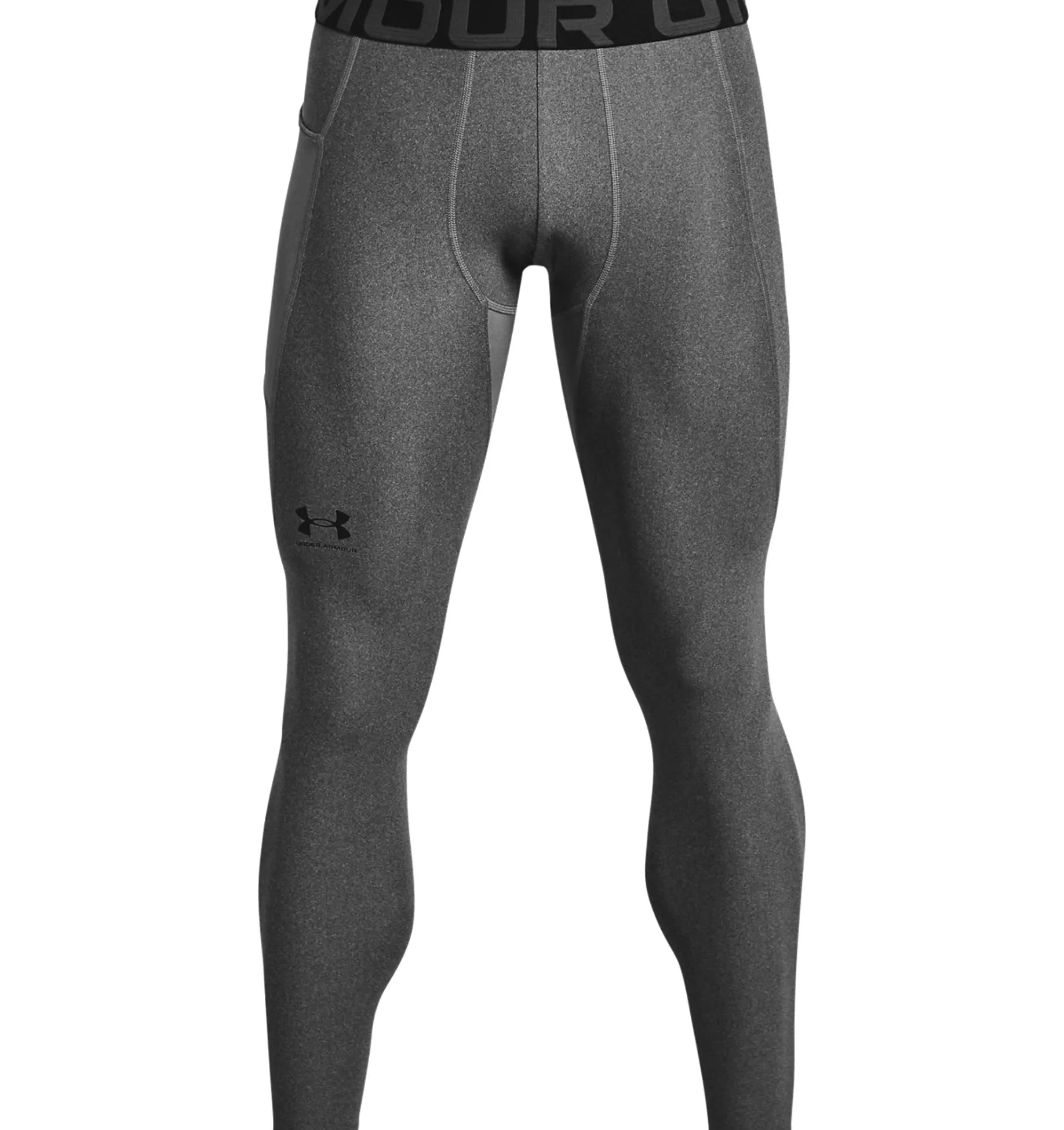 Gray - HeatGear Armour Leggings