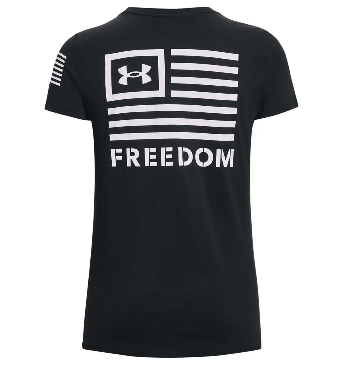 Black - Women's UA Freedom Banner T-Shirt