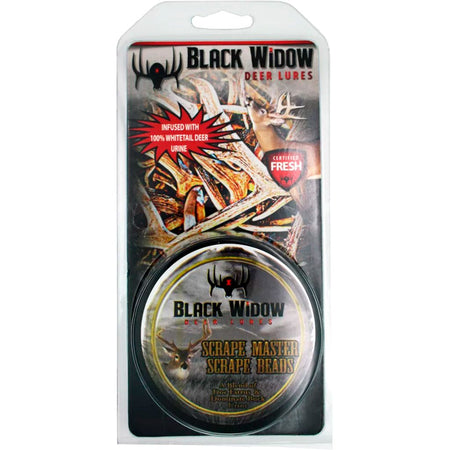 Black Widow Red Label Scrape Master Scent Beads - 2oz - Package