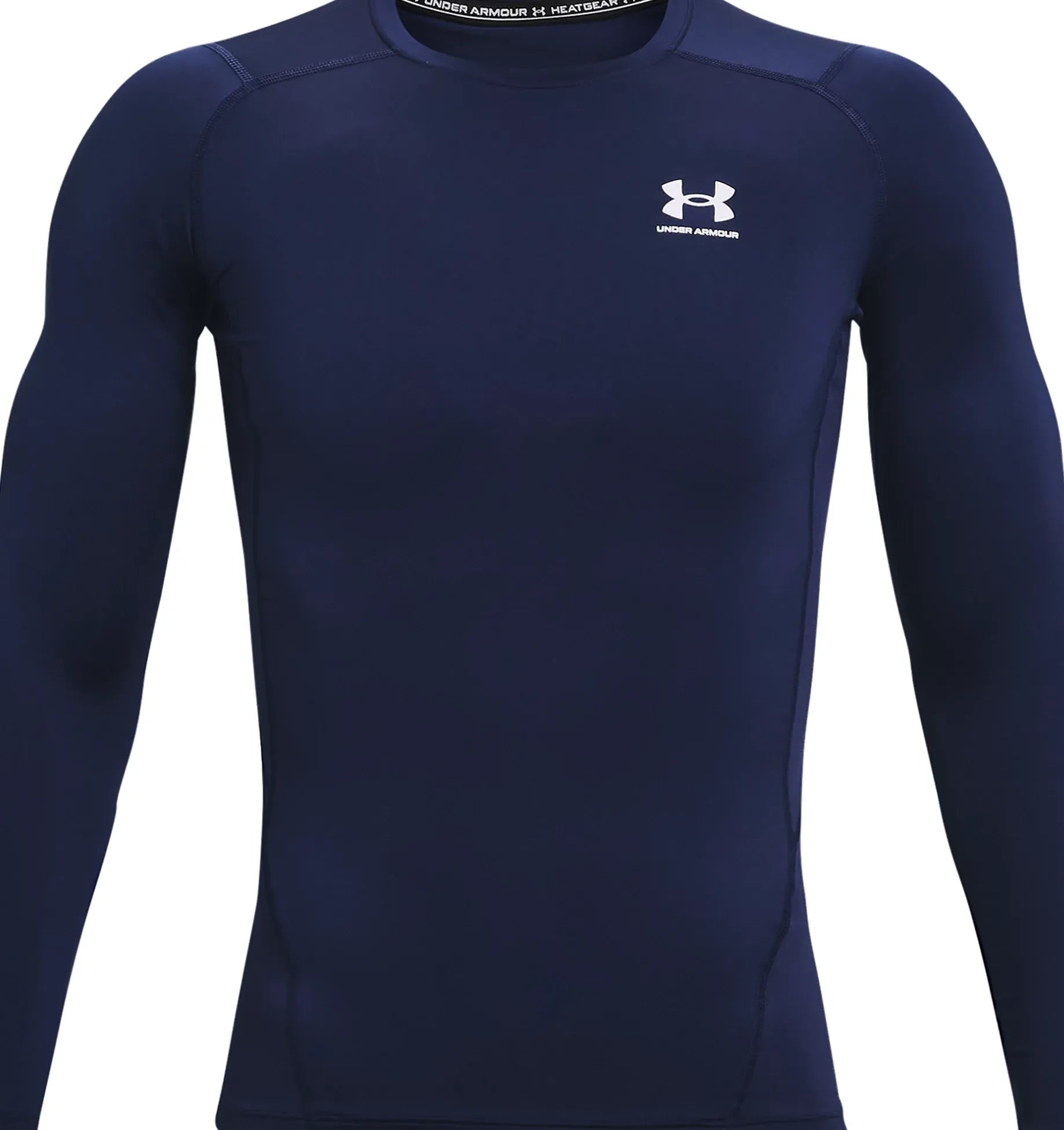 Navy - HeatGear Armour Long Sleeve