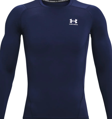Navy - HeatGear Armour Long Sleeve