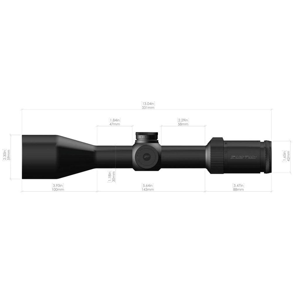 Zero Tech Thrive Riflescope - 4-16x 50mm Zeroplex Reticle