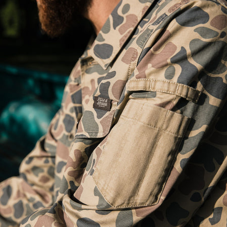 Camo- Men's Epoch Lightweight Twill Shirt Jacket - Lifestyle3
