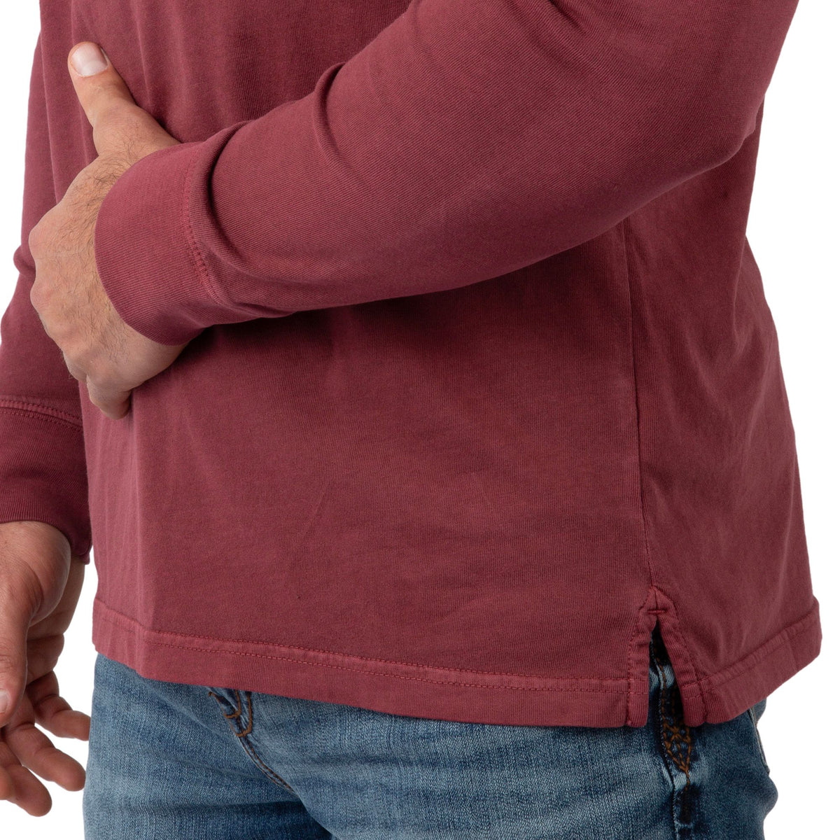 Port - Men's Flush Out Long Sleeve Pocket Tee - Bottom
