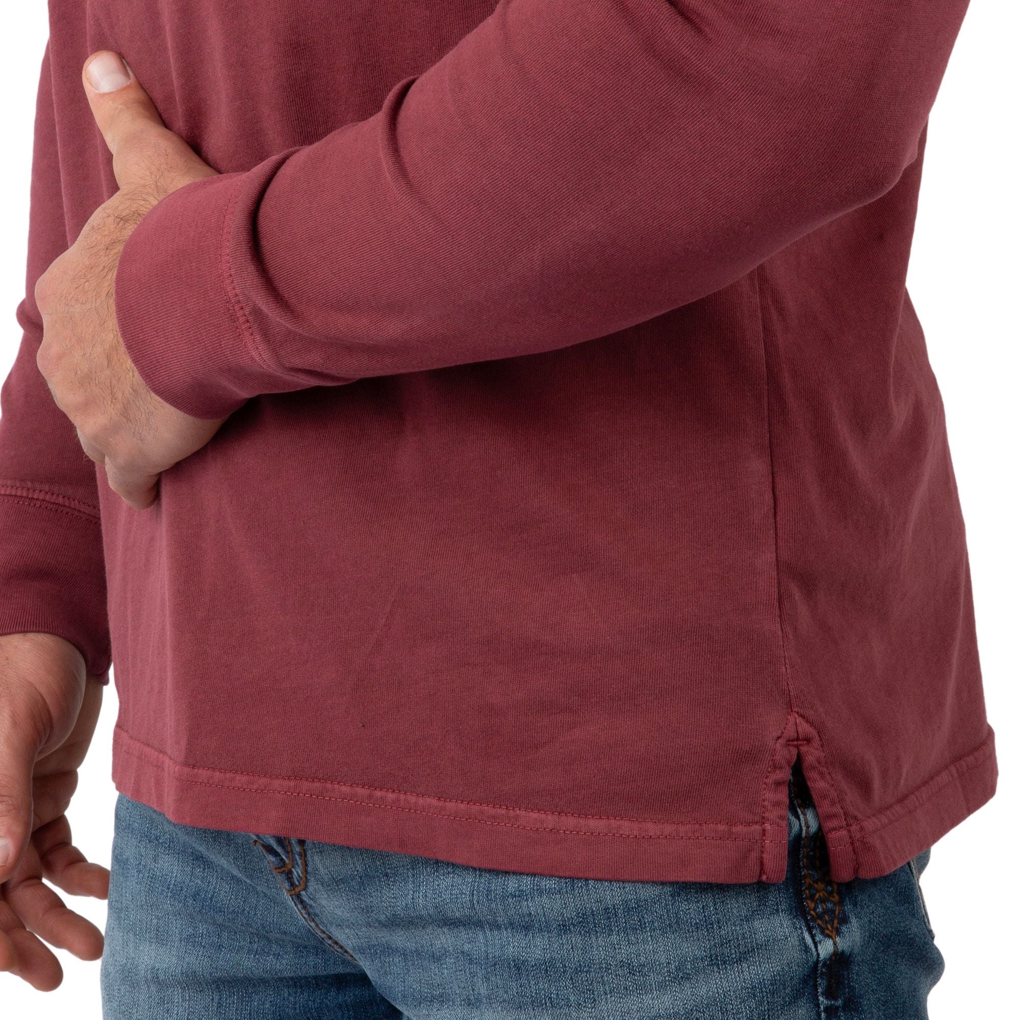 Port - Men's Flush Out Long Sleeve Pocket Tee - Bottom
