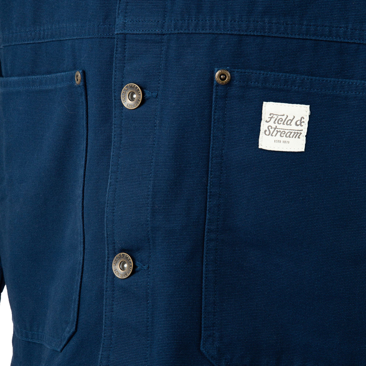 Navy - Men's Brushbuster Utility Jacket -  Close