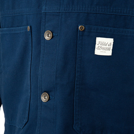 Navy - Men's Brushbuster Utility Jacket -  Close