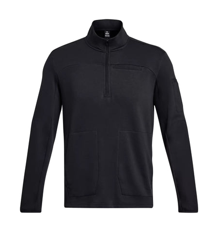 Navy - UA Rival Fleece Tactical Job 1/4 Zip