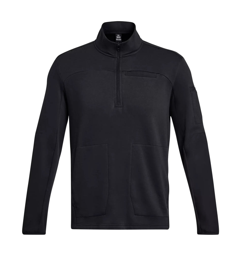 Navy - UA Rival Fleece Tactical Job 1/4 Zip