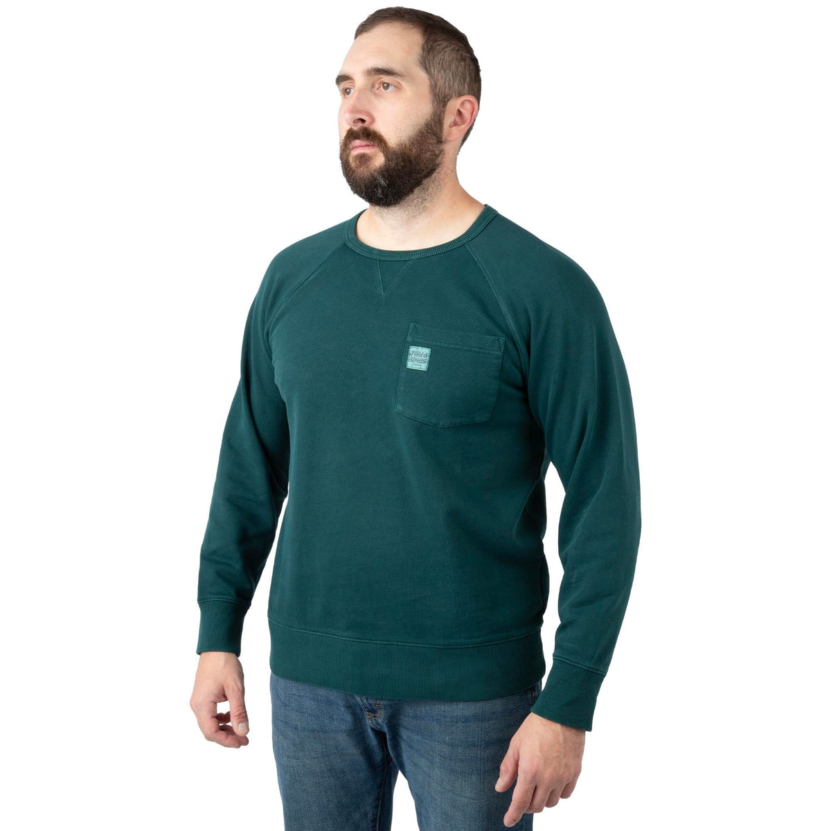 Pine - Men's Holloa French Terry Crew
