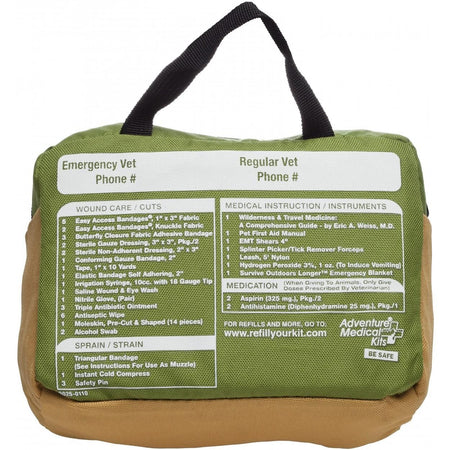 Me & My Dog First Aid Kit - Back
