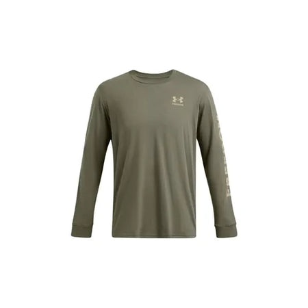 Green - Men's UA Freedom Flag Long Sleeve T-Shirt