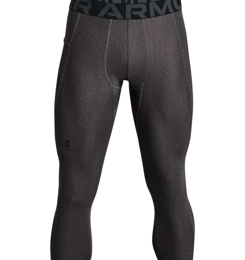Gray - HeatGear Armour 3/4 Leggings