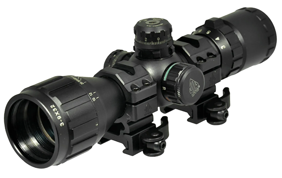 UTG BugBuster Riflescope -  3-9x32mm Illuminated Mil-Dot Reticle