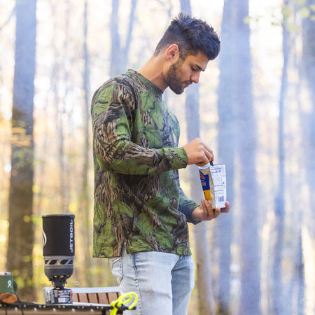 Mossy Oak - Men's Flush Out Long Sleeve Pocket Tee - Lifestyle1