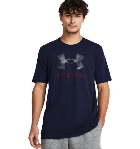 Navy - Men's UA Freedom Amp T-Shirt