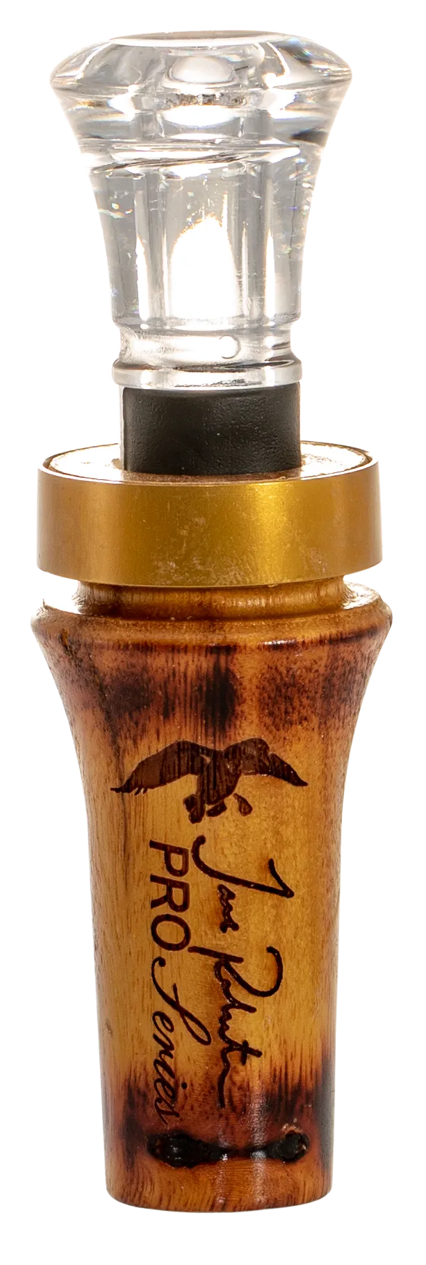 Duck Commander Pro Series Burnt Hedge Open Double Reed Mallard Hen Duck Call