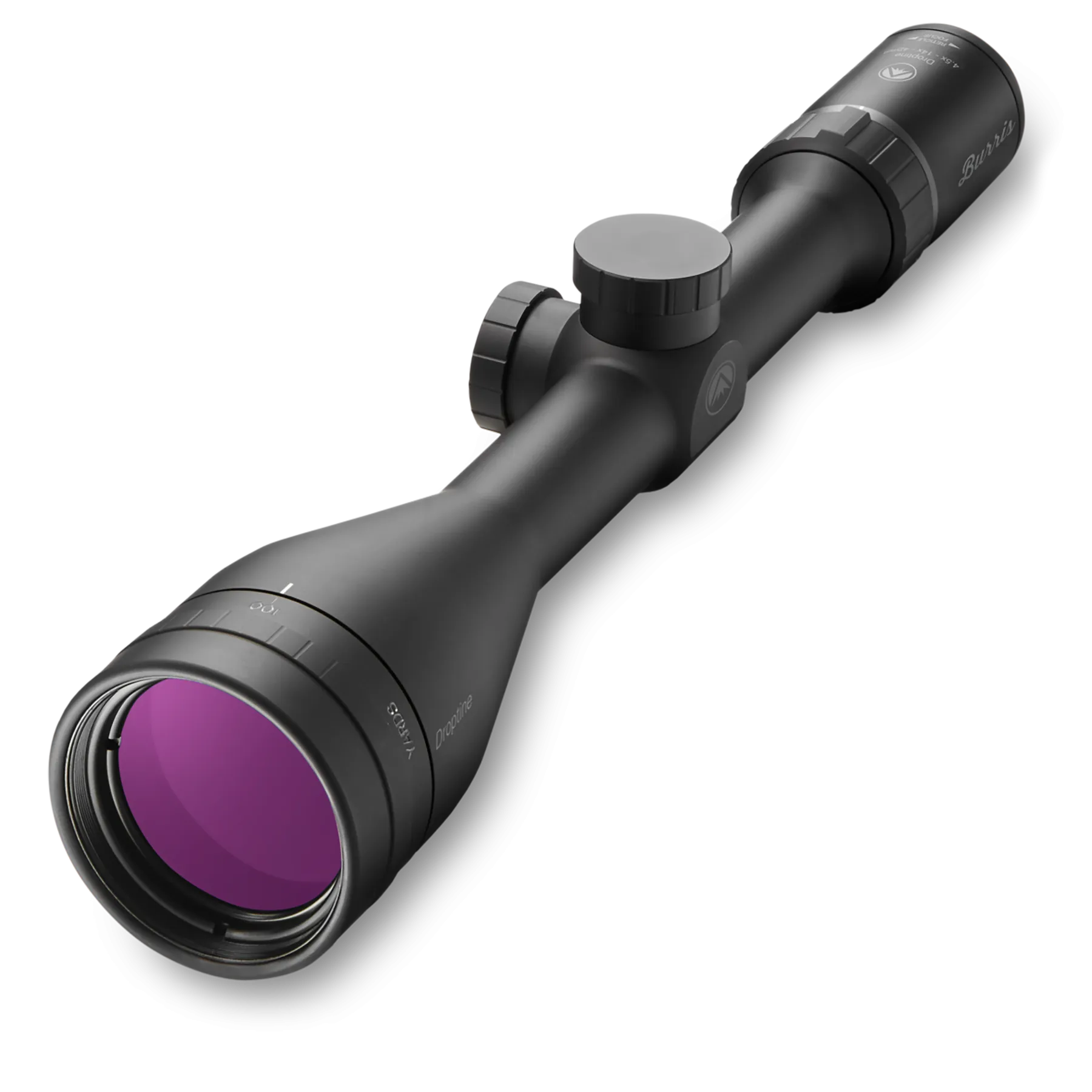 Droptine 4.5-14x 42mm Rifle Scope - Matte Black - Ballistic Plex