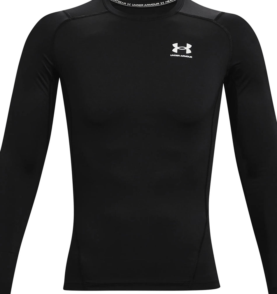Black - HeatGear Armour Long Sleeve