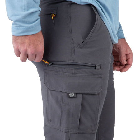 Charcoal - Men's Downstream Cargo Pants - Right